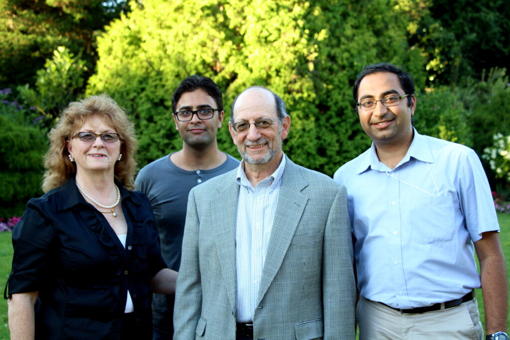 With Professor Bud Homsy during my master's studies at UBC